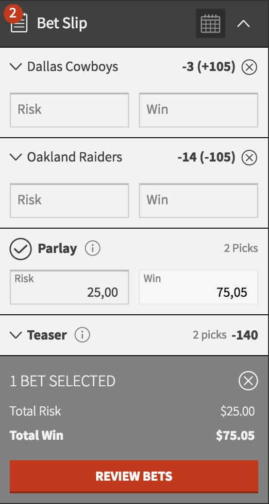Best NFL Parlay Bets Week 2