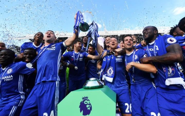 Chelsea 2017 English Premier League Title