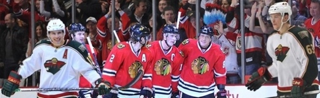 Blackhawks Aim For NHL Playoff Series Sweep of The Wild